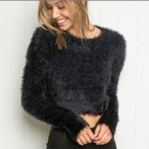 Brandy Melville fuzzy sweater